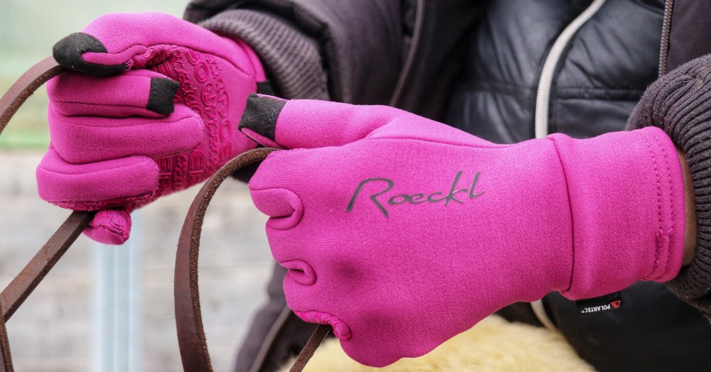 %% Roeckl Handschuh Weldon Polartec Winter Reithandschuh %% 