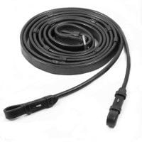 Schockemöhle Sports Leather Reins Round Stitched with Bridle Hook Schockemöhle Sports Leather Reins Round Stitched with Bridle Hook
