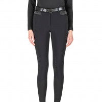 Equiline Women's Breeches Gerlekh FW22, Knee Patches, Knee-Grip, High-Waist Equiline Women's Breeches Gerlekh FW22, Knee Patches, Knee-Grip, High-Waist