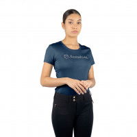 Samshield Women's T-Shirt Axelle Metal Dots Rosé Gold SS22 Samshield Women's T-Shirt Axelle Metal Dots Rosé Gold SS22