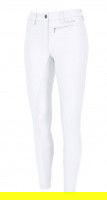 Pikeur Women's Breeches Lugana Stretch McCrown, Full Seat, Leather Trim Pikeur Women's Breeches Lugana Stretch McCrown, Full Seat, Leather Trim