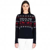 Equiline Women's Sweater Nitan XMAS 22