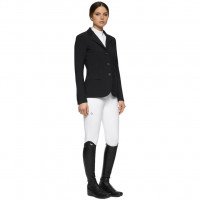 Cavalleria Toscana Women's GP Perforated Jacket, Competition Jacket, Tournament Jacket 