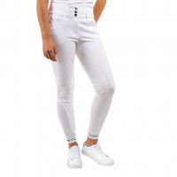 Cavalleria Toscana Women's High Waist Full Suede Seat Breeches FS22, Full Seat, Leather Trim Cavalleria Toscana Women's High Waist Full Suede Seat Breeches FS22, Full Seat, Leather Trim