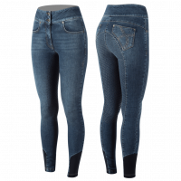 Animo Breeches Women's Nasso Full SS22, Full-Grip, Jeans