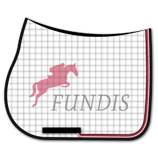 Equiline Saddle Pad Quadro Strass Customizable