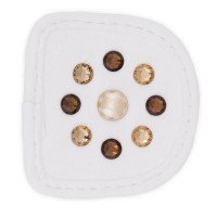 MagicTack Patches "Circle Brown Pearl"