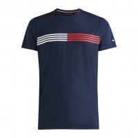 Tommy Hilfiger Equestrian Men's Shirt Capsule Eco Performance FW22, Short-Sleeved