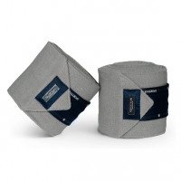 Equestrian Stockholm Bandages Sportive Blue Ash, Fleece Bandages, Set of 4