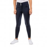 Cavalleria Toscana Women's High Waist Full Suede Seat Breeches FS22, Full Seat, Leather Trim Cavalleria Toscana Women's High Waist Full Suede Seat Breeches FS22, Full Seat, Leather Trim