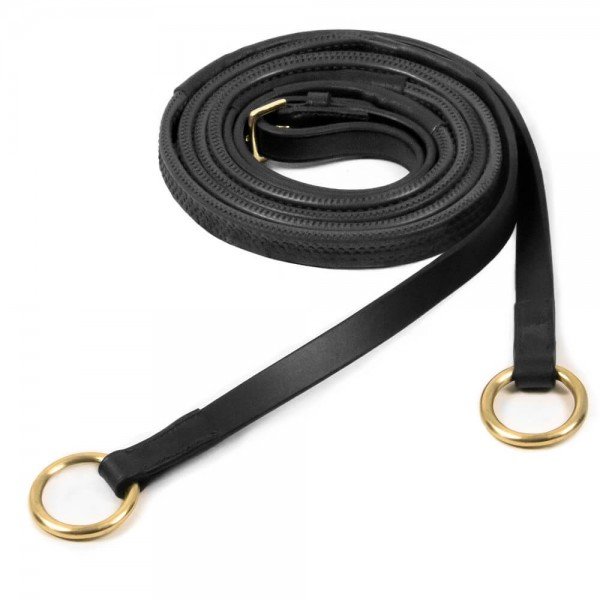 Schockemöhle Sports Rubber Reins with Ring