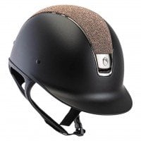 Samshield riding helmet Classic Shadow Matt Crystal Fabrics rose gold, black chrome, black chrome