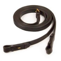 Schockemöhle Sports Snaffle Reins Leather with Bridle Hook Schockemöhle Sports Snaffle Reins Leather with Bridle Hook