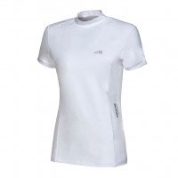 Equiline Competition Shirt Women's Cyanc SS22, Show Polo, Short Sleeve