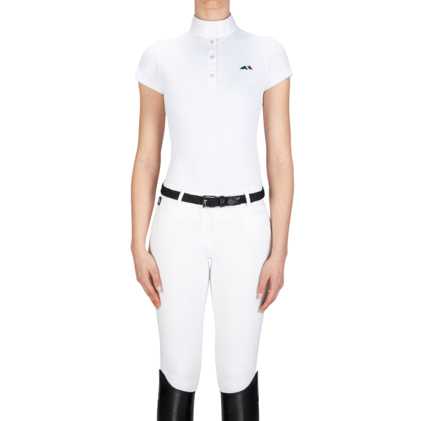 Equiline Competition Shirt Women's Isabel, Short-Sleeved