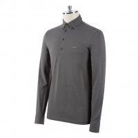 Animo Men's Shirt Aroma FW22, Polo Shirt, long-sleeved