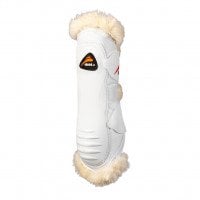 eQuick Dressage Protection Boots eKur Luxury Fluffy Front