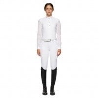 Cavalleria Toscana Competition Shirt Women's SS22, Long Sleeve