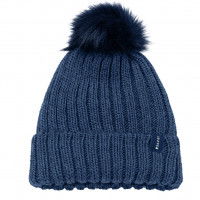 Pikeur Women's Hat With Faux Fur Bobble FW22, Knitted Cap Pikeur Women's Hat With Faux Fur Bobble FW22, Knitted Cap