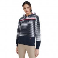 Tommy Hilfiger Equestrian Women's Hoodie Ribbed Style SS22