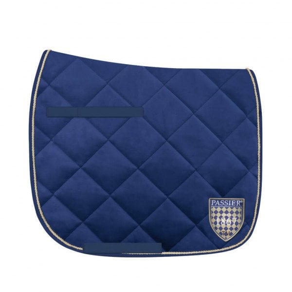 Passier Dressage Saddle Pad Breathable with Crest Gold