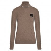 HV Polo Women's Sweater HVPMable FW22, Turtleneck Sweater, Knit Sweater