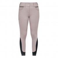 Cavalleria Toscana Ladies Riding Breeches Silicone Print CT Logo Riding FW22, Knee-Grip Cavalleria Toscana Ladies Riding Breeches Silicone Print CT Logo Riding FW22, Knee-Grip