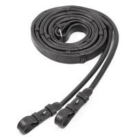 Schockemöhle Sports Bridle Reins Rubberized, Round Stitched with Bridle Hook Schockemöhle Sports Bridle Reins Rubberized, Round Stitched with Bridle Hook