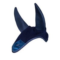 Equestrian Stockholm Fly Bonnet Blue Meadow Padded, Fly Hood, Fly Cap