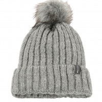 Pikeur Women's Hat With Faux Fur Bobble FW22, Knitted Cap Pikeur Women's Hat With Faux Fur Bobble FW22, Knitted Cap
