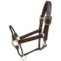Kentucky Horsewear Leather Rope Halter