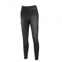 Pikeur Women's Riding Breeches Lisha Jeans Grip FW22, Full Seat, Full Grip Pikeur Women's Riding Breeches Lisha Jeans Grip FW22, Full Seat, Full Grip