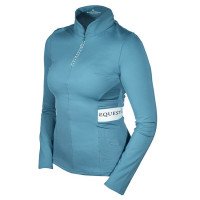 Equestrian Stockholm Shirt Women Stone Blue, Training Shirt, Long Sleeve