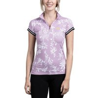 Kastel Denmark Shirt Women Lilac Floral, FS22, Training Shirt, Short-Sleeved